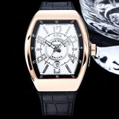 Franck Muller V45 SC DT series Rose gold steel case Diameter 42mm watch